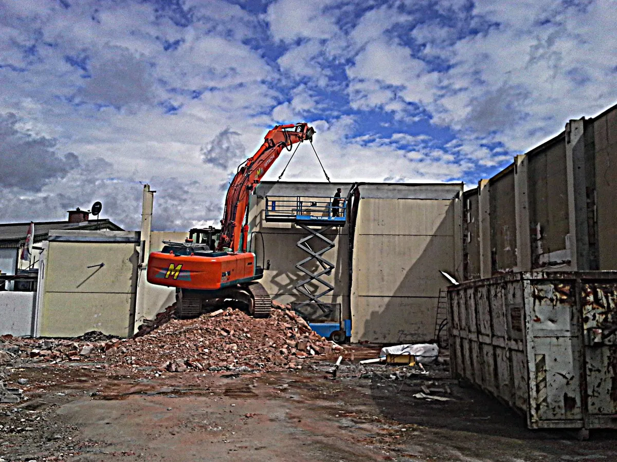 Abbruch beim Projekt Bosch