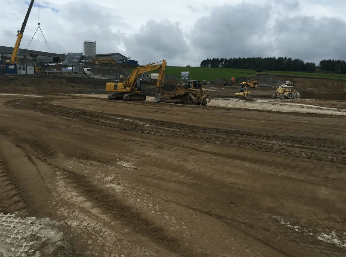 Baustelle in Bad Leonfelden