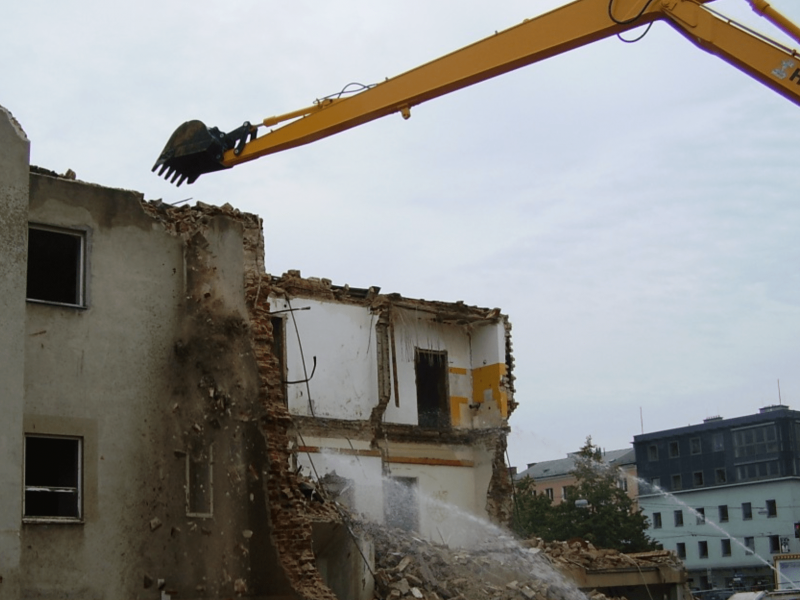 Rückbau Abbruch Longreach Langarm Bagger